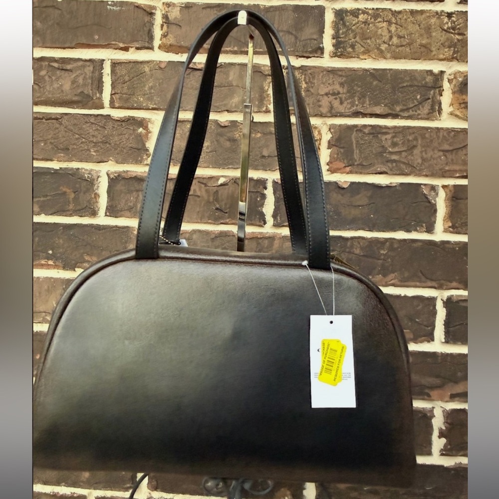 Coach twin turnlock loved leather NWT - Picture 3 of 10